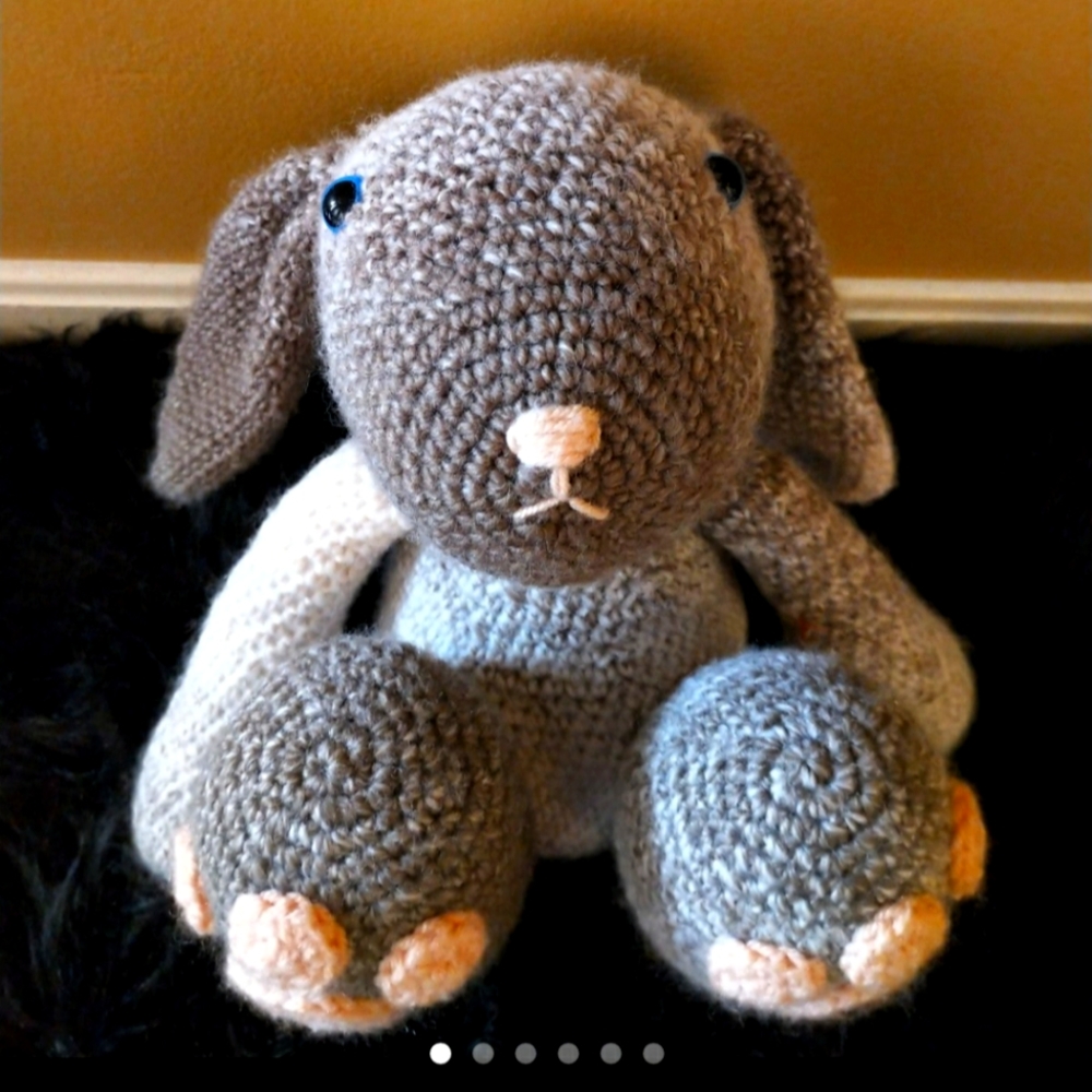 Handmade Plush Bunny Stuffed Animal